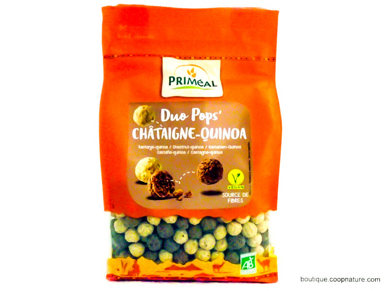 Duo Pops' Châtaigne Quinoa Bio 200g