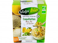 Coquillettes Maïs Riz Quinoa Sans Gluten Bio 500g