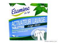 Activateur de Lavage Linge Blanc 20 Tablettes