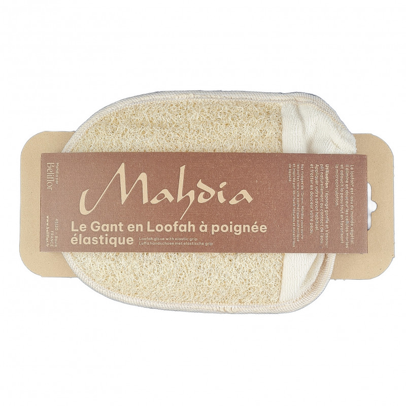 Gant en Loofah à Poignée Elastique