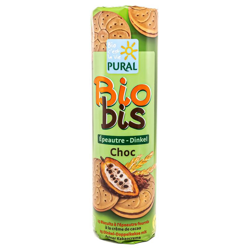 Biscuits Biobis Choc Crème de Cacao Bio 300g