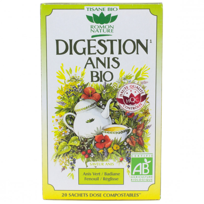 Infusion Digestion Anis Bio 20 Sachets