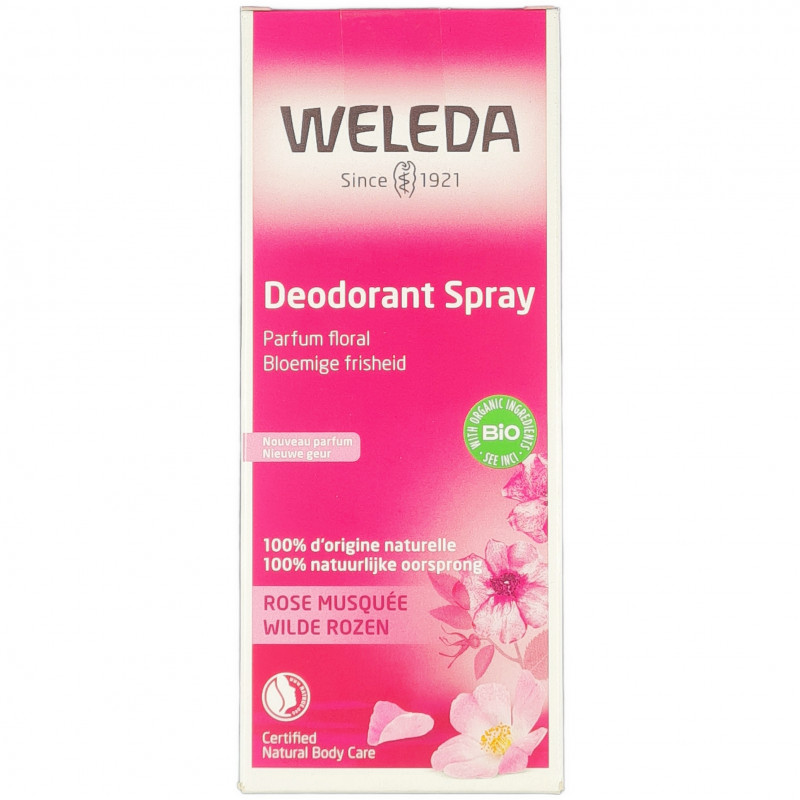 Déodorant Spray à la Rose Musquée 100ml