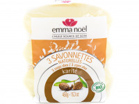 Savonnettes Karité x3 Bio 150g