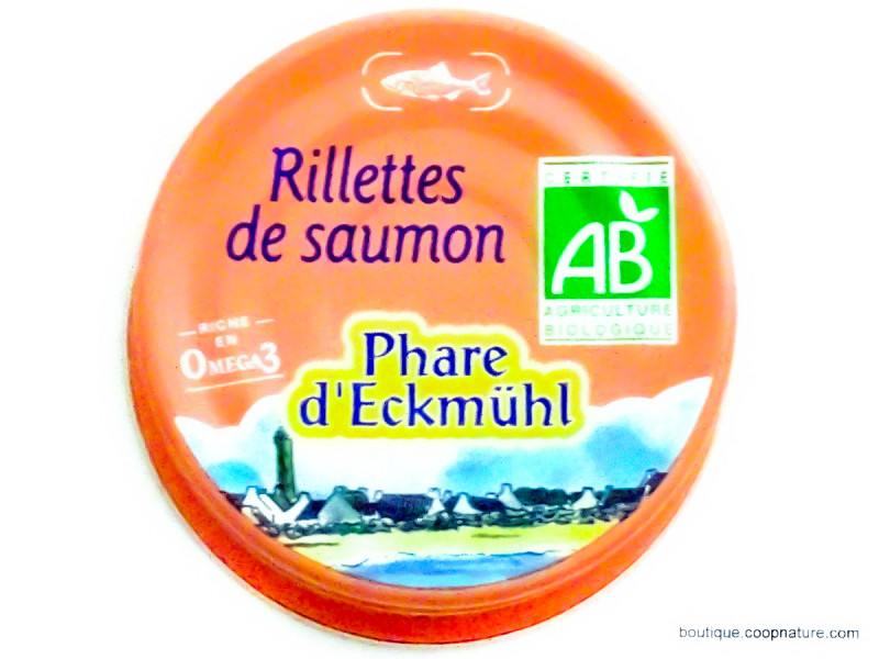 Rillettes de Saumon Bio 120g