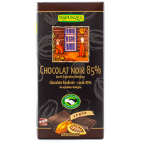 Chocolat Noir 85% Cacao de Bolivie Bio 80g
