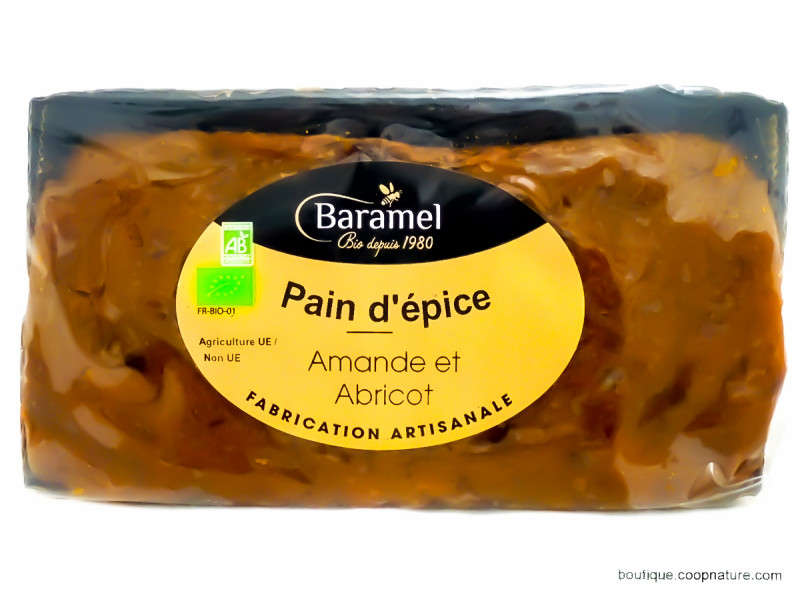 Pain d'Épices Amande et Abricot Bio 300g