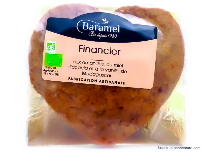 Financier aux amandes Bio 70g