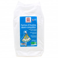 Farine d'Avoine Demi-complète Bio 500g