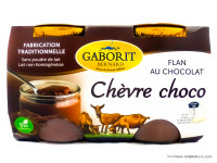 Flans de Chèvre au Chocolat Bio 2x125g