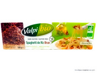 Spaghettis de Riz Brun Sans Gluten Bio 500g