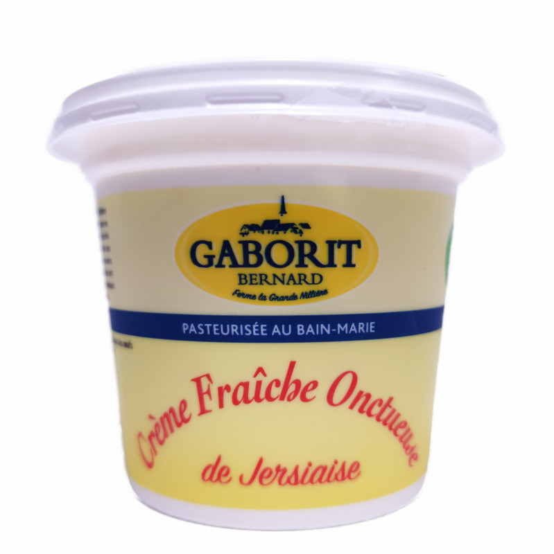 Crème Fraîche Onctueuse de Jersiaise Bio 25cl