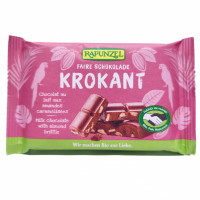 Chocolat Lait Amande Caramélisées Bio 100g