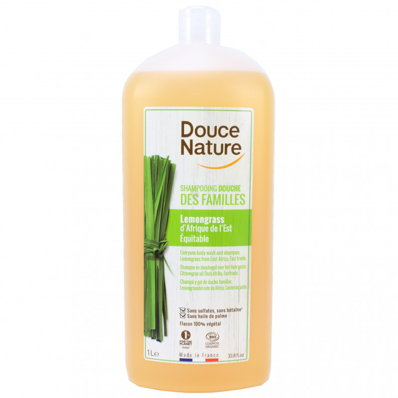 Gel Douche des Familles Bio au Lemongrass Ecocert Bio 1L