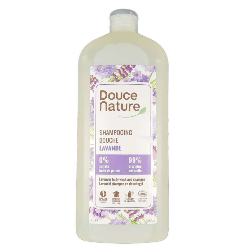 Shampooing Douche à la Lavande de la Drôme Bio 1L