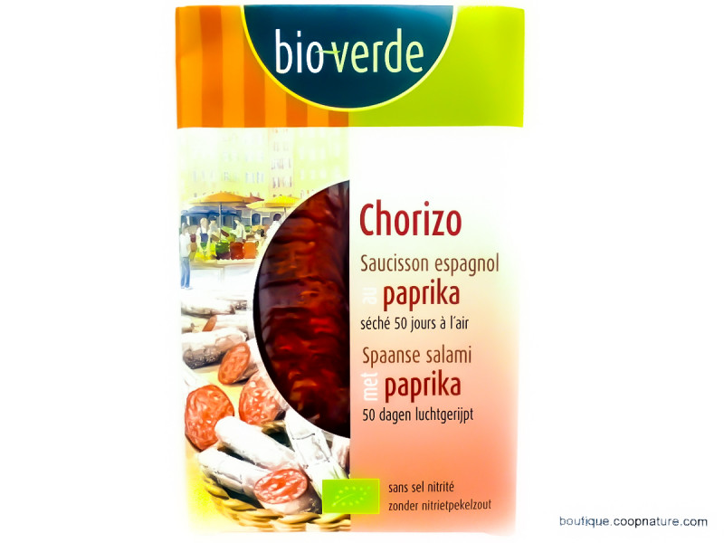 Chorizo au Paprika Bio 80g