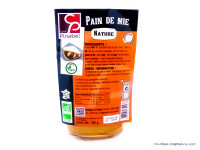 Pain de Mie Nature Bio 350g