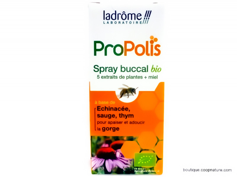 Spray Buccal Propolis Extraits de Plantes Bio 30ml