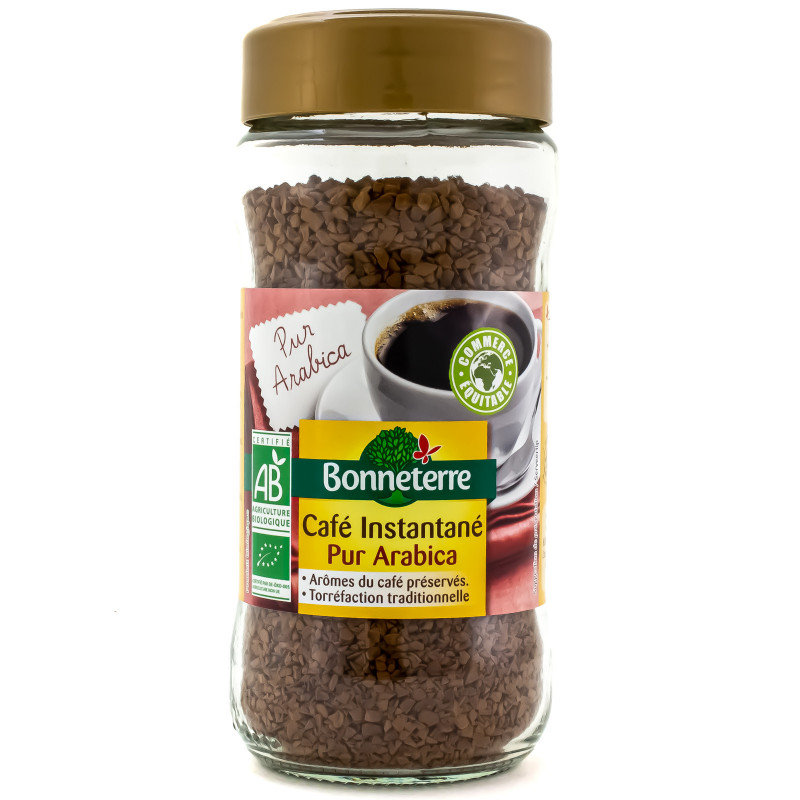 Café Instantané Pur Arabica Bio 100g