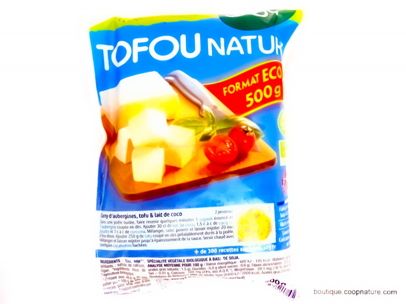 Tofou nature format eco Bio 500g