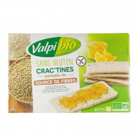 Crac'tines Sarrasin Riz Sans Gluten Bio 250g