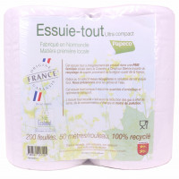 Essuie-tout 2 Rouleaux Ultra Compacts