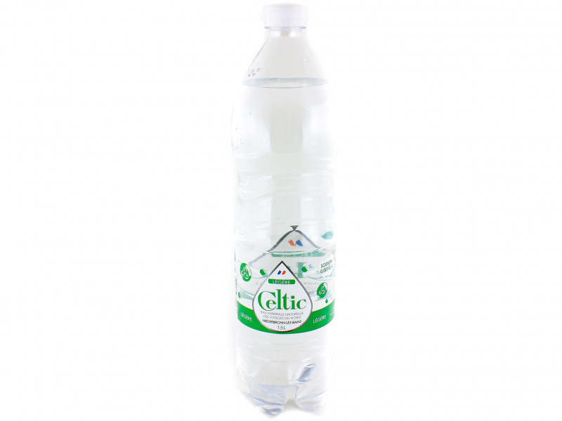 Eau Minérale Pétillante Légère 1,5L (Retrait magasin uniquement)