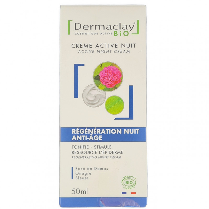 Crème Active Nuit Régénération Nuit Anti-Age Bio
