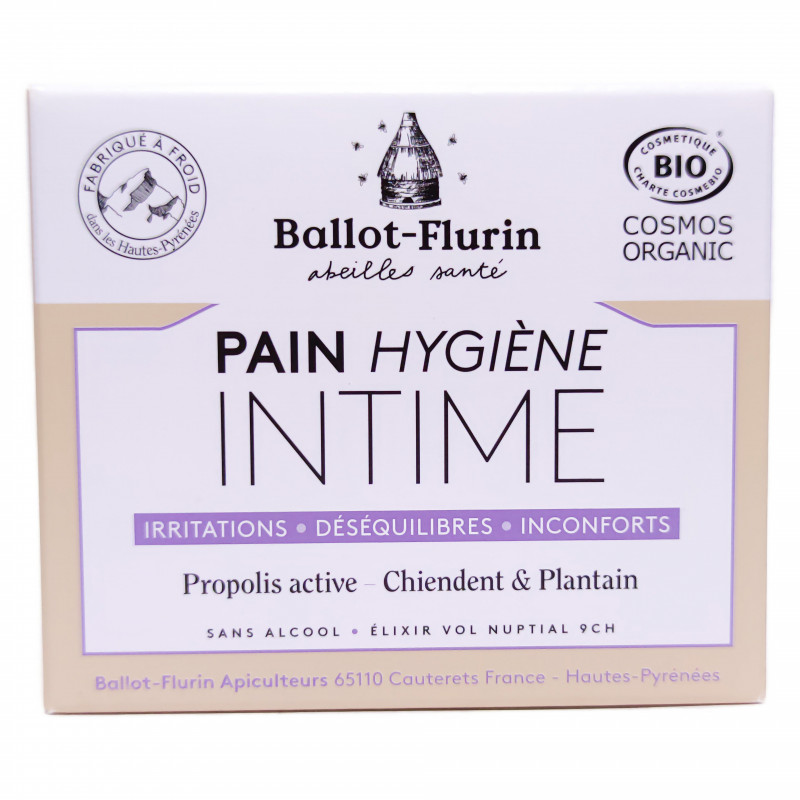 Pain Hygiène Intime 100g Bio