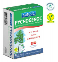Pycnogenol Actif Naturel à Visée Circulatoire 40 gélules