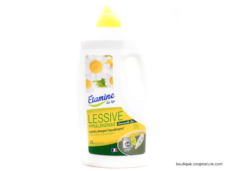 Lessive Hypoallergénique Camomille Ecocert 2L