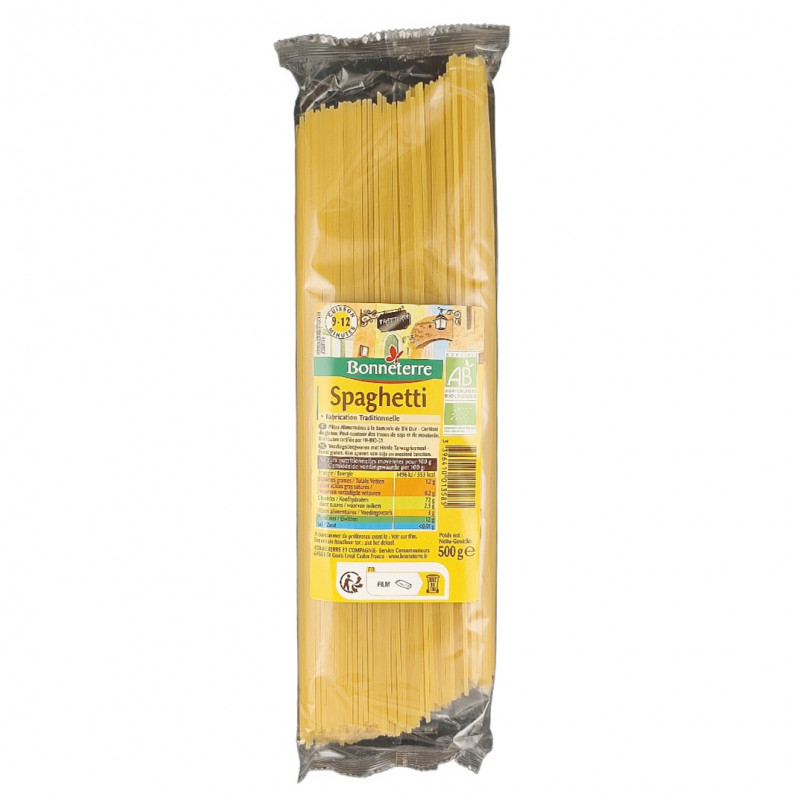 Spaghettis Blancs Bio 500g