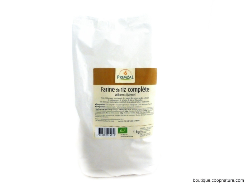 Farine de Riz Complète Bio 1kg