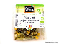 Riz Thaï Coriandre & Citron Bio 160g