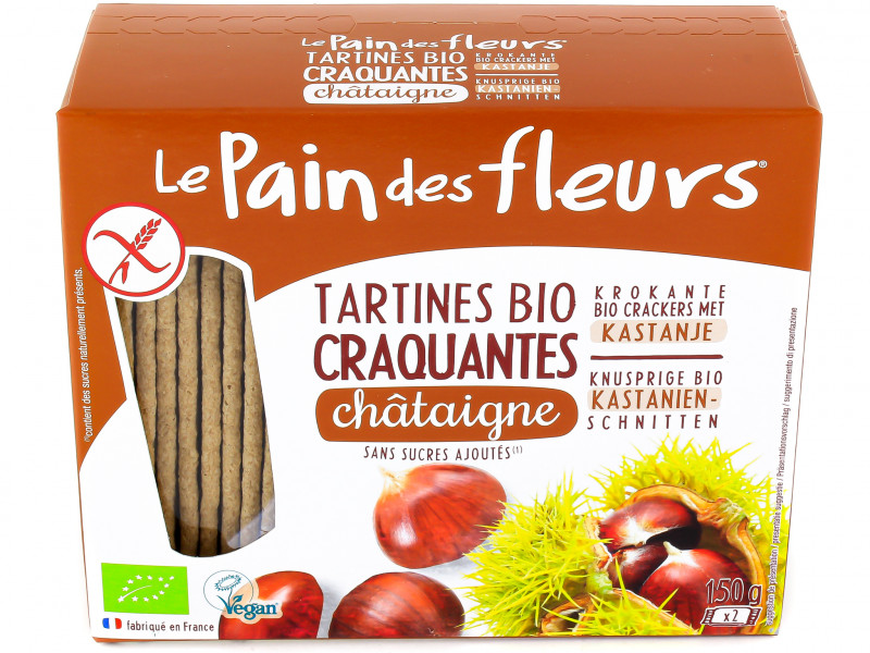 Tartines Craquantes à la Châtaigne Bio 150g