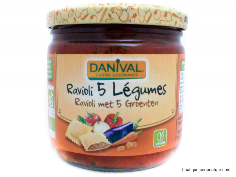 Raviolis aux 5 Légumes Bio 360g