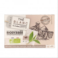 Thé Blanc Ceylan Infusion x20 Bio