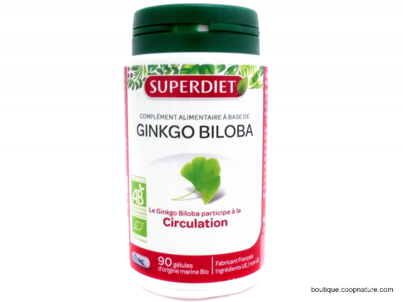 Ginkgo Biloba Bio 90 gélules
