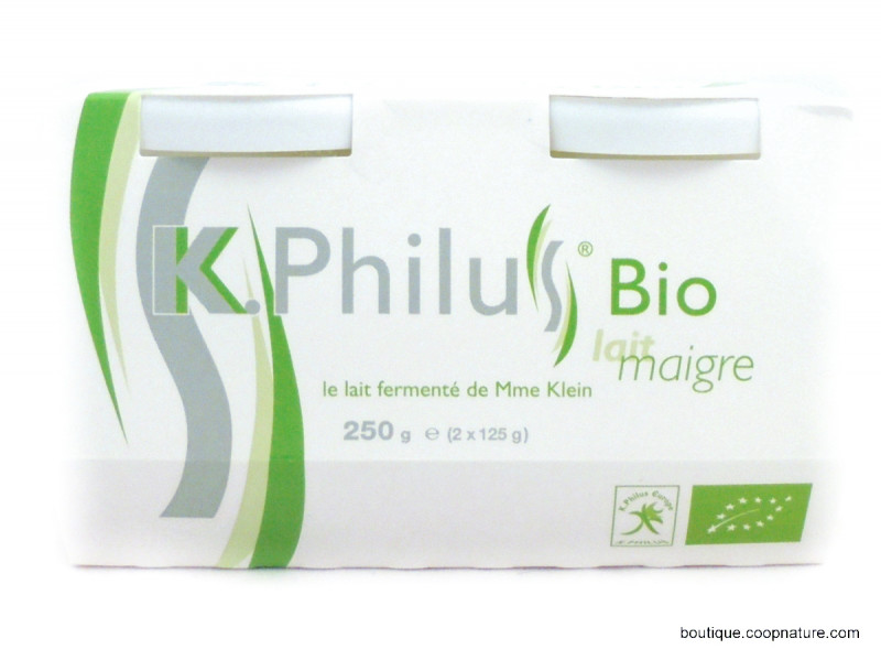 Desserts au Lait Maigre K Philus Bio 2x125g