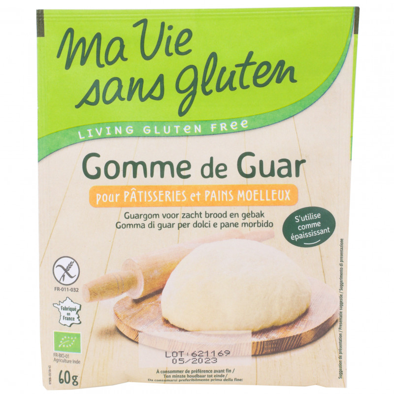 Gomme de Guar Sans Gluten Bio 60g