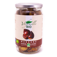 Marrons au Naturel Fabrication Artisanale Bio 430g