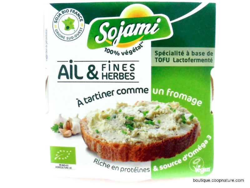 Pâte à Tartiner Ail et Fines Herbes Bio 125g