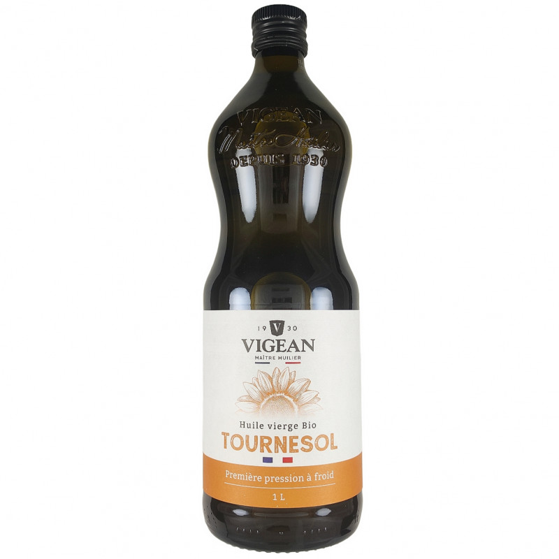 Huile Tournesol Vierge Bio 1L