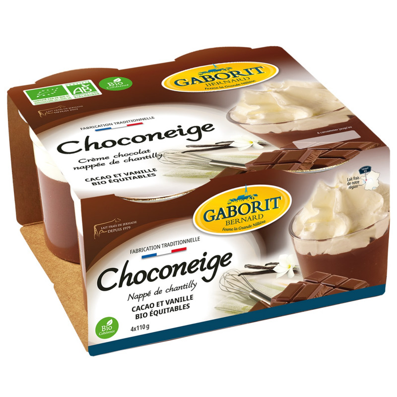 Choconeige Bio 4x110g