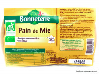 Pain de Mie Bio 350g