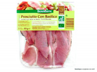 Prosciutto Con Basilico Bio 80g