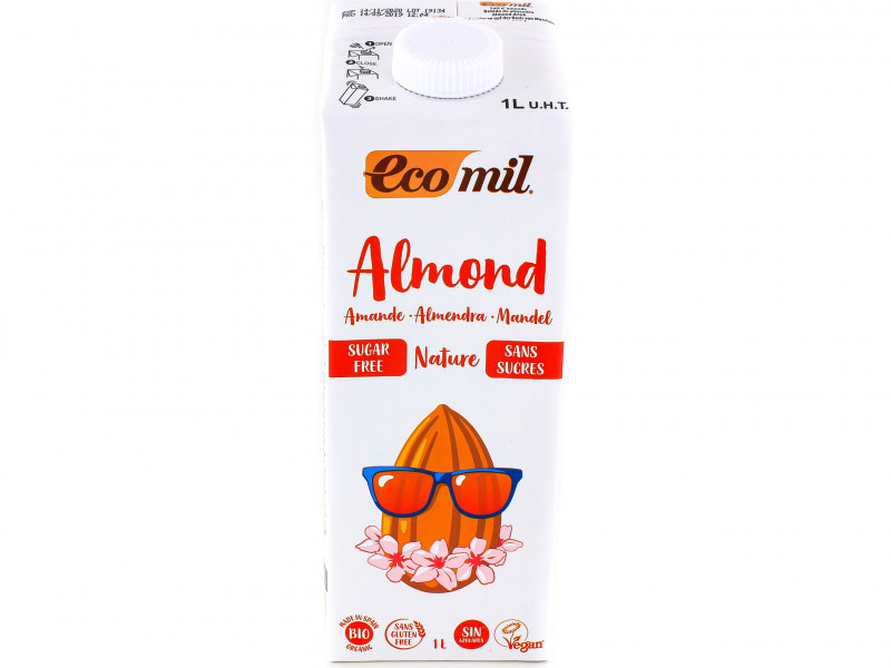 Boisson à l'Amande Sans Sucres Ajoutés Bio 1L