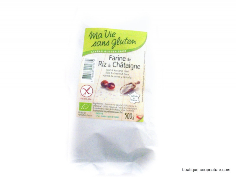 Farine de Riz et Châtaigne Bio 500g