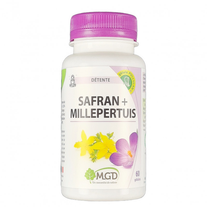 Safran+ Millepertuis 60 Gélules