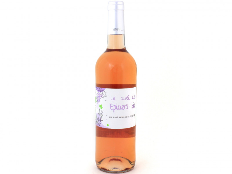 Vin Rosé La Cuvée des Épiciers Bio 75cl